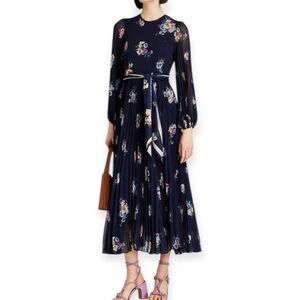 Zimmermann Sunray Long Sleeve Midi Dress